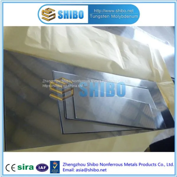 TZM Molybdenum Sheet, TZM Alloy Sheet, TZM Sheet With Best Quality photo-3