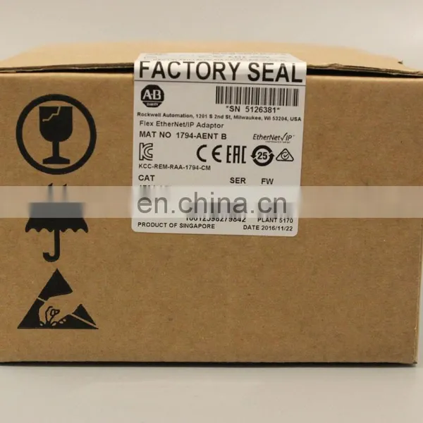 Nice and Useful PLC Allen-bradley Logo PLC 1794-AENT for Industrial Control Equipment photo-6