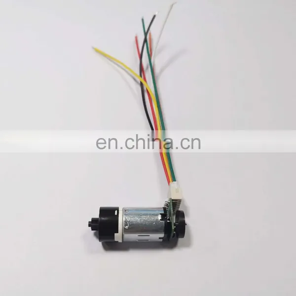 5v 6v Plastic Planetary Gear N20 dc Motor Luggage Coded Lock Hall Encoder photo-5