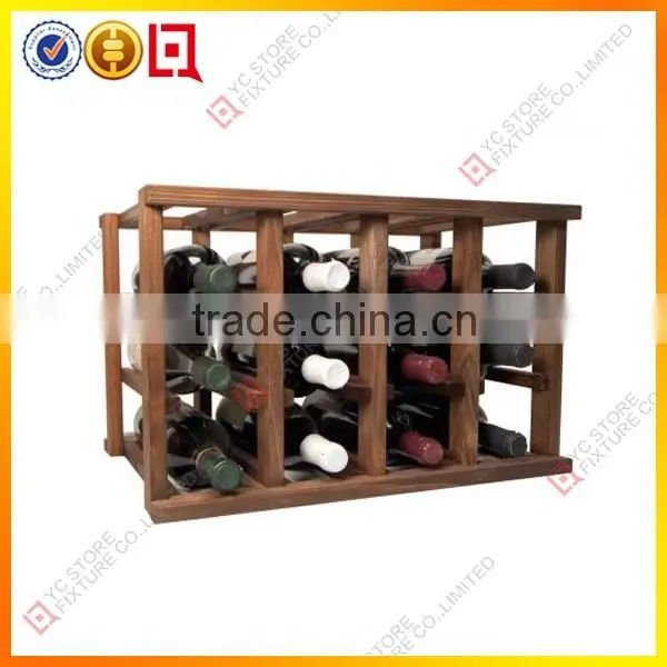 New Design Useful Wooden Wine Rack, Wine Holder photo-4