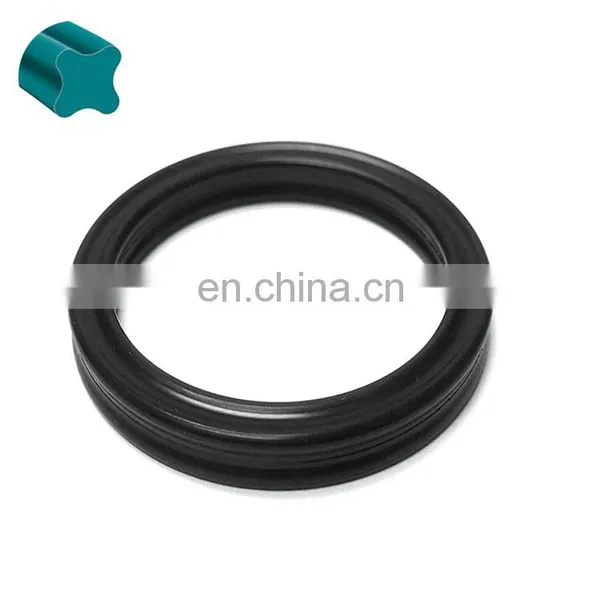 NBR FKM Rubber Quad-Ring Seal Quad Ring X Shape X-Rings photo-2