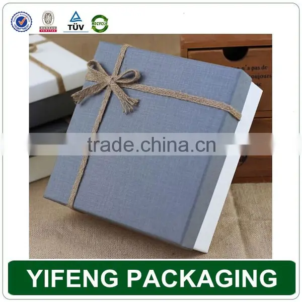 Wholesale Custom Printed Decorative China Recycled Handmade Empty Christmas Gift Boxes With Ribbon Bow photo-5