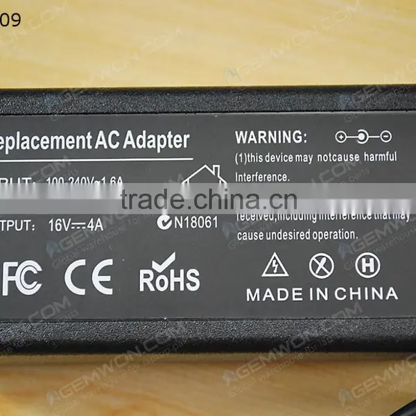 High Copy Laptop AC Power Adapter for SONY 16V 4A 6.5*1.4*4.4mm 64W photo-3