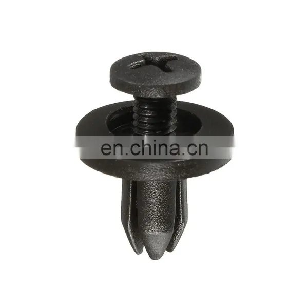50Pcs Auto Bumper Fastener 6Mm Hole Rivet Retainer Push Engine Cover Car Door Trim Panel Clip Fasteners photo-3