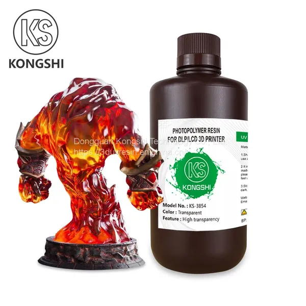 The Lowest Price Casting Clear Rigid Highly Transparent Photosensitive Resin photo-2