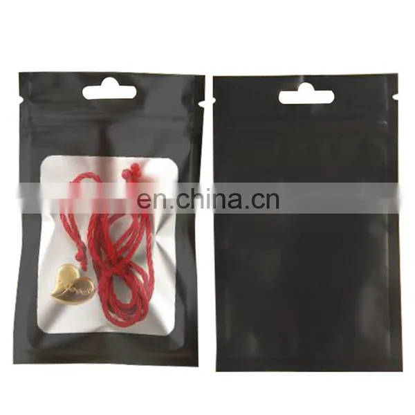 Biodegradable Resealable Clear Window Laminated Plastic Bag With Zipper Aluminium Foil Food Packaging Zip Lock Stand up Pouches photo-3