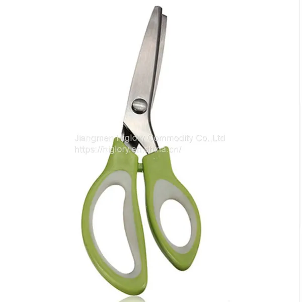 Professional Handheld Dressmaking Trimming Shears Comfort Grips DIY Crafts Tailoring Zig Zag Cut Scissors Fabric Sewing Scissors