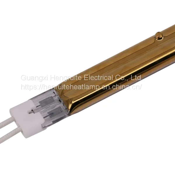 240v 3400w Glass Material Twin Shortwave Infrared Halogen Heaters Emitter photo-3