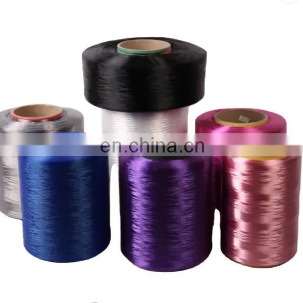 Wholesale Colorful Hank Dyed 100% Nylon 6 Filament Yarn Hilo de Nylon 6 de Alta Tenacidad