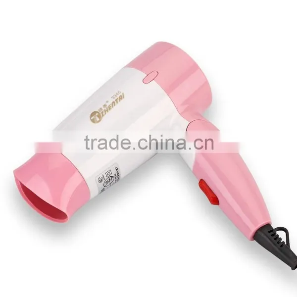 Professional Mini Travel Fordable Hair Dryer With Concentrator Quiet Hair Dryer