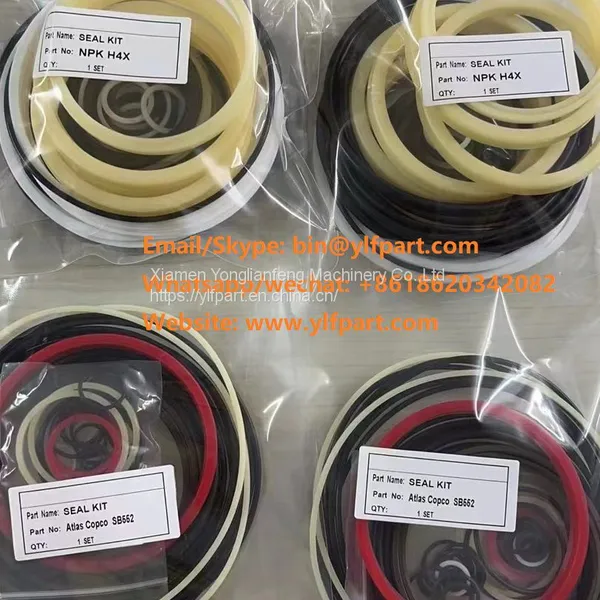 Excavator Atlas Copco SB452 SB552 Seal Kits HM711 HM960 Hydraulic Breaker Hammer AT20,AT70,AT120,AT170,AT220 NPK H4X H10X GH10 GH12 GH6