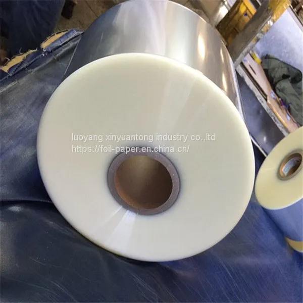 120mm heat shrink transparent plastic cigarette bopp film cigarette packet sealing film for cigarette packing