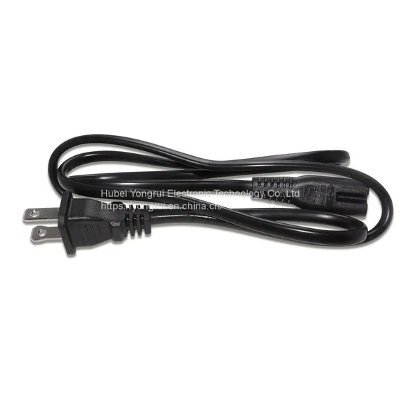 Factory Direct Sales 5FT UL Standard 125V Tow Pin AC Power Cord Extension Cord Electric Supplies for Home Appliance photo-3