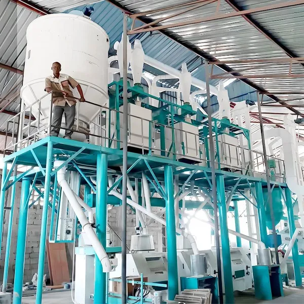 Corn Maize Flour Meal Bran Grits Processing Grinding Milling Machine photo-4
