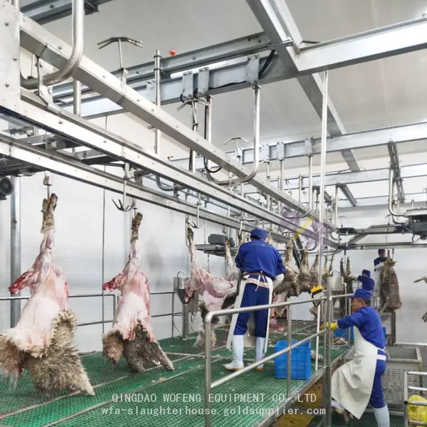 Sheep Equipment Foreleg Conveyor For Goat Slaughter House photo-3