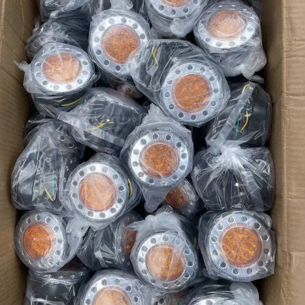 China Bus Turn Signal Marker Outline Light Orange White Red High Light Bus Interior Lamps LED Lamp Plastic LED Bus Lamp Parts photo-6