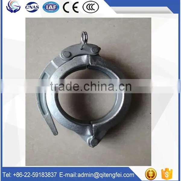 Manufacturer Standard Pipeline DN125 Concrete Pump Pipe Quick Clamp Coupling photo-5