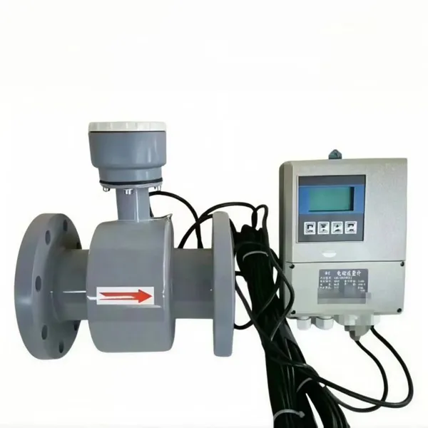Digital Remote Type RS485 Liquid Electromagnetic Flow Meter photo-2