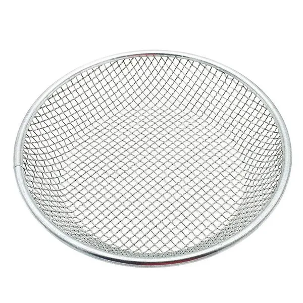 Professional Soil Sieve 30*30*7cm Stainless Steel Wire Sifter for Flower Pots Handcrafted With Bending Service Included