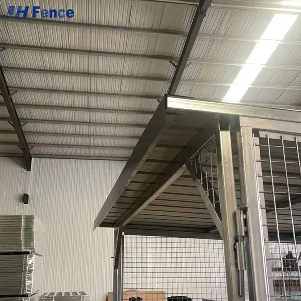 Portable Movable Horse Stalls With Roof Temporary Stable Luxury Durable Series Steel Boxes photo-5