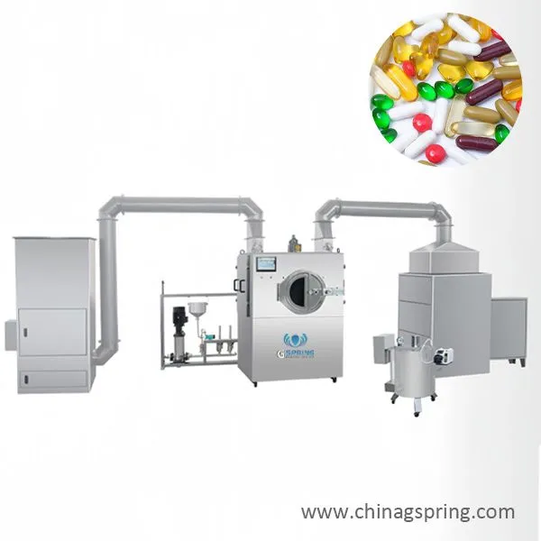 Stainless Steel Coating Machine for Sugar-coated Clothing for Various Tablets,pills,sweets Film Coater for Pharmaceutical Industry GMP Standard