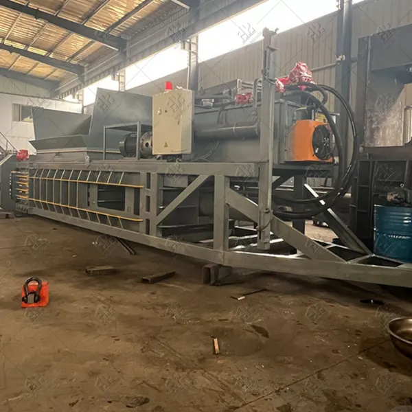 Textile Horizontal Baler Cardboard Compactor Waste Paper Baler Packing Machine