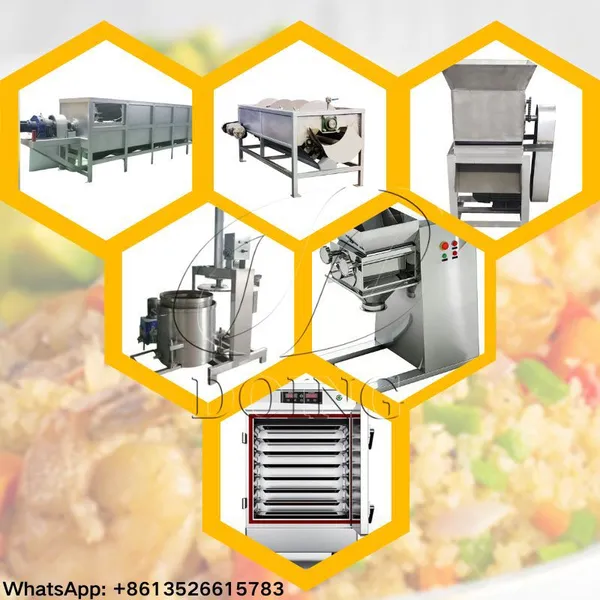 Small Scale 1-2TPH Attieke Making Line Cassava Procesing Plant for Attieke Production Peeler-Grater-Presser-Granulator-Steamer