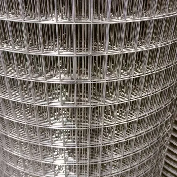 Welded Wire Mesh Rolls for Protecting Mesh - Plain Weave PVC Coated Steel photo-2