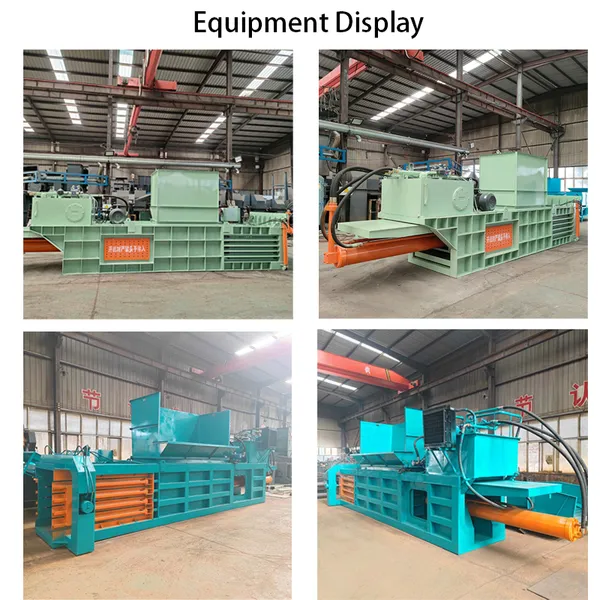 160T Horizontal Hydraulic Waste Paper Baler Textile Waste Baler for Recycling Centers photo-4