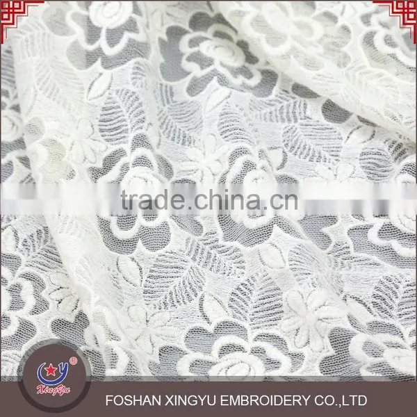 2016 New Design Cheap Chiffon Soft Mesh Fabric Tulle Wholesale Flower for Women Clothing Quality Choice photo-2