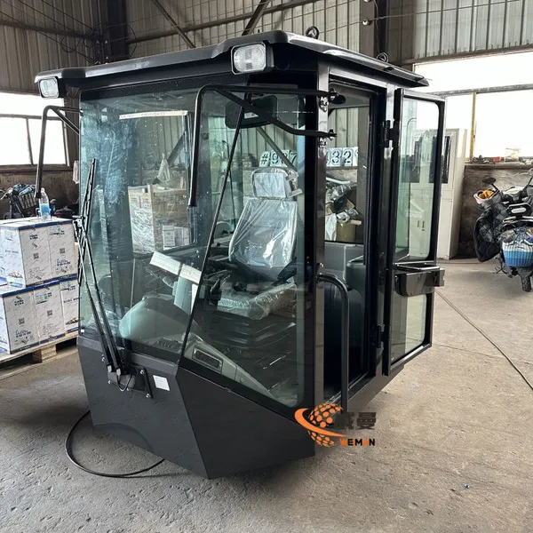 Original XCMG 252120957 cab assembly, precisely fits XC750K, XC760K, XC770K skid steer loaders