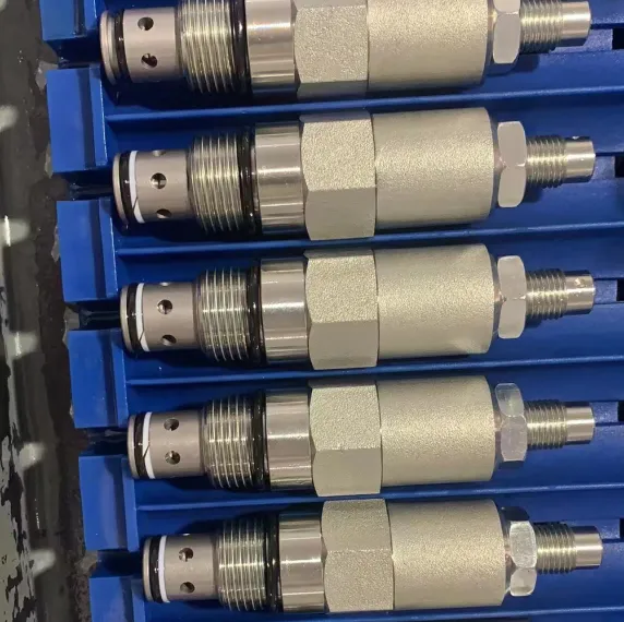 Hydraulic Pilot-Operated Spool-Type Three-Way Cartridge Relief Valve Pressure Control Valve 210 Bar 60L/min photo-3