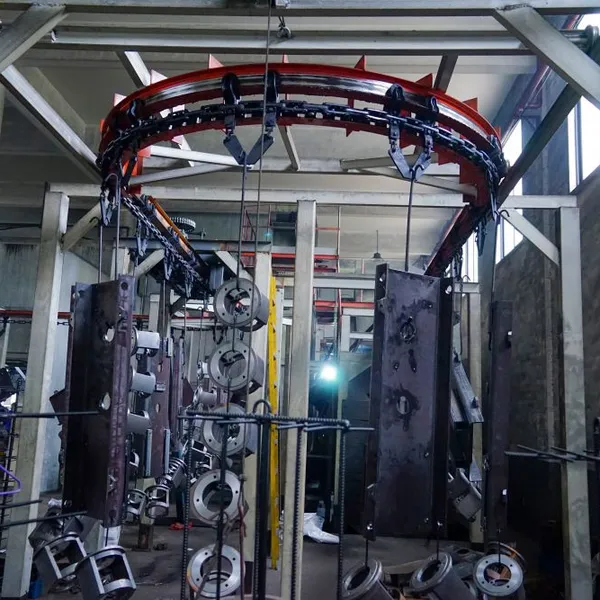 Next-Generation Electrophoresis Coating Line for Heavy Metal Parts With High Uniformity