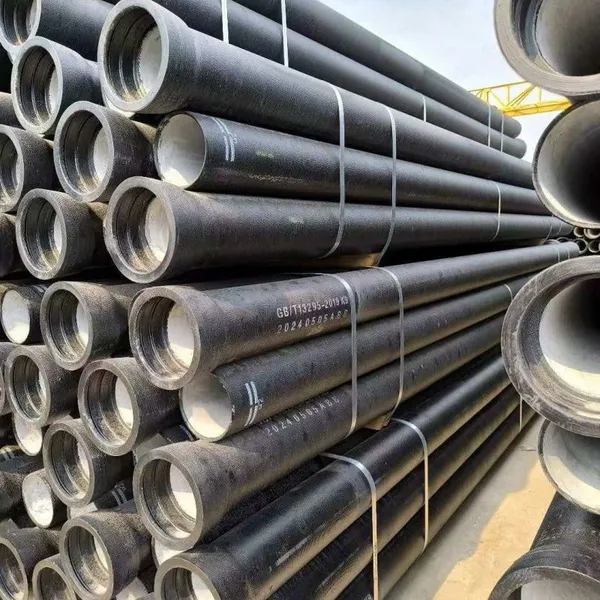 DN1000 DN800 DN1200 ISO2531 K7 Ductile Cast Iron Socket - Spigot Pipes Long Life Zinc Coating photo-3