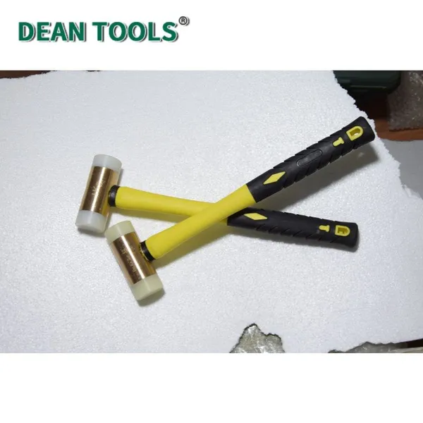 Non-Sparking Nylon Hammer, 400mm Length, Beryllium Copper Core for Safe Operation photo-5
