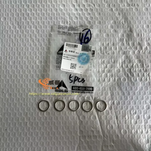ORIGINAL SDLG DICHTRING 4110000988017 FÜR SDLG RAUPELADER, MOTORGRADERS LG958, L958F, G9180, G9190 UND G9200 GEEIGNET