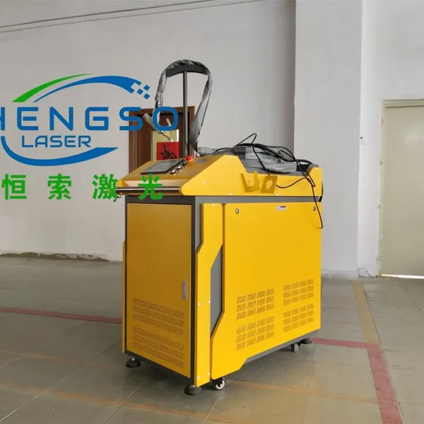 HengSo Portable Laser Welder 4 in 1 1500W Handheld Laser Welding Cleaning Machine for Metal Stainless Steel Aluminum Welding and Rust Removal