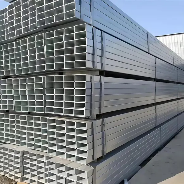 China Manufacturer High Anti-Rust Galvanized Square Pipe Hot Dipped Galvanized Rectangular Tube With Enough Inventory photo-4