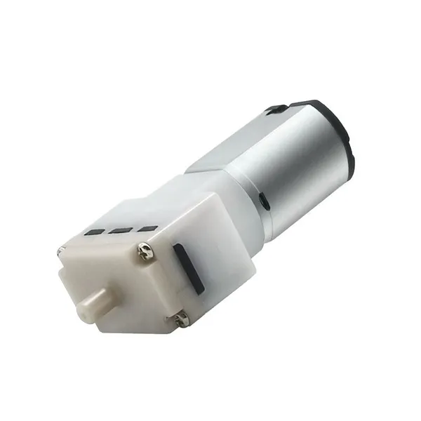 1.5V-6V Small Blood Pressure Monitor Silent Mini Air Pump Brushed DC Motor Reciprocating Pump PPS Material 0-80KPA 0.2-1.2LPM