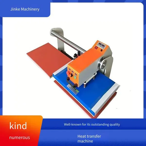 Jinke Sliding Pneumatic Dual-station Heat Transfer Machine, Easy to Use With Good Pattern Transfer Effect photo-3