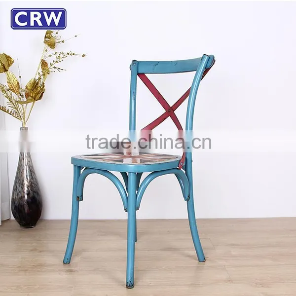 RCH-4007 Hot Sale Antique French X Back Chair photo-3