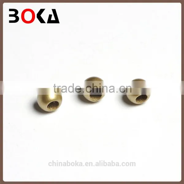 // Latest Design Golden Round With Hole Alloy Beads // Garment Beads Accessories // photo-2
