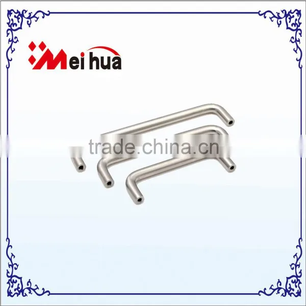 Chromed U-Bar Stainless Steel Solid Push Pull Handle Furniture Hardware U Bar Handles