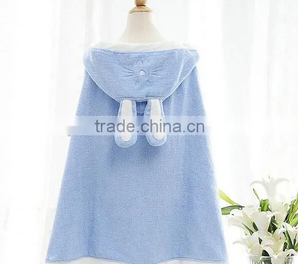 New Style 100% Cotton Hot Sale Cheap Baby Hooded Bath Towel Bathrobe for Children photo-5