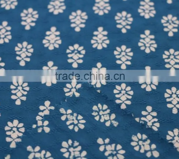2017 Spring Top Selling Women Blouse Soft 100%Rayon 45S*45S Dobby Print Fabric photo-4
