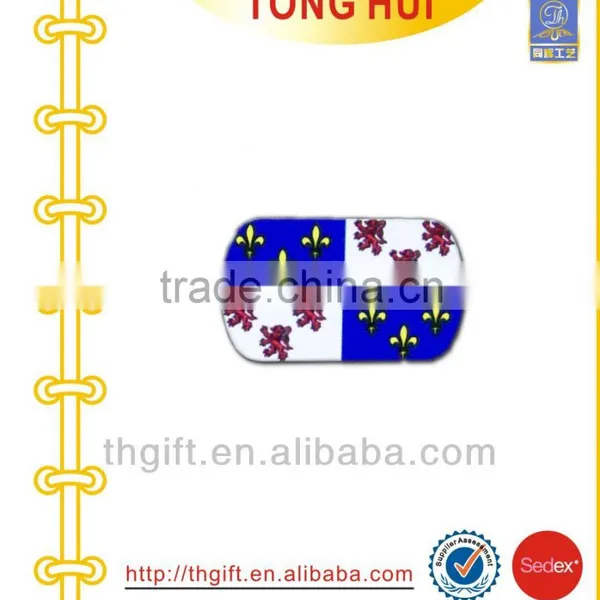 Offset Printing Dog Tag Necklace OEM Designs