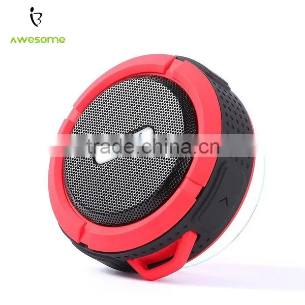 (Hot) 2016 Bluetooth Waterproof Speaker With Hook, Portable Bluetooth Speaker, Waterproof Bluetooth Speaker With Suction Cup photo-2