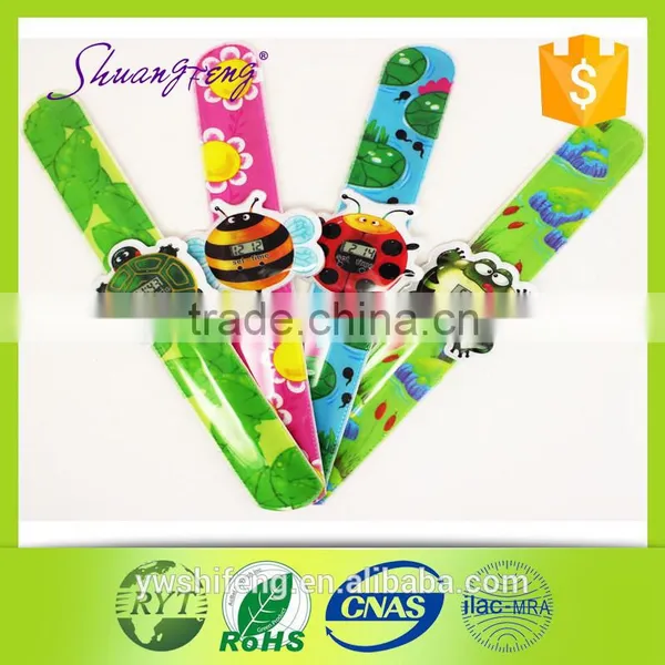 Plastic Children Toy Promotion Slap Watch Pvc Wrist Watch Quality Choice photo-5