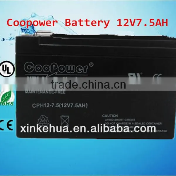 Sealed Lead Acid Battery Sla Battery 12V7.5AH