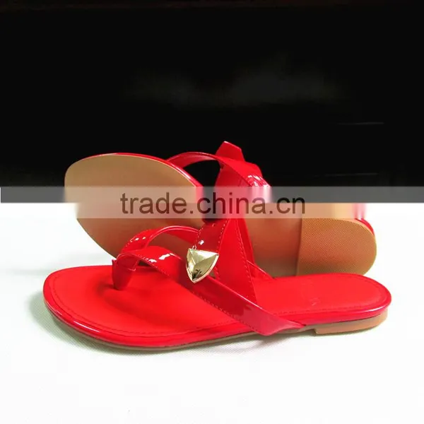 Bulk Selling Flip Flops Slipper for Women, Custom Made Female Shoes, Ladies No Heel Flat Leather Summer Outdoor Shoes, photo-5